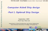 Computer Aided Ship design -Part I. Optimal Ship Design-ocw.snu.ac.kr/sites/default/files/NOTE/6356.pdf · 최대화문제를최소화문제로변환하는이유 -최소화문제로변환하지않으면,