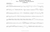 1 PASTORALE for clarinet and piano (2003) clarinet... · PDF fileAuthor: Clarinet Institute of Los Angeles - Subject: Clarinet Institute of Los Angeles Keywords: Clarinet Institute