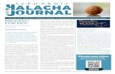 S E P H A R D I C - theshc.org · Vayikra by Rabbi Ariel Ovadia email version of the Halacha Journal spotlight VOLUME 5779 • ISSUE XXIV • PARASHAT VAYIKRA • A PUBLICATION OF