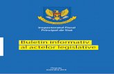 Inspectoratul Fiscal Principal de Stat F Noiembrie 2018.pdf · 2 | pagina Buletin informativ al actelor legisla-Serviciul Fiscal de Stat Vă propune modificările și completările