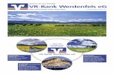 Visionen für eine künftige VR-Bank Werdenfels eG · IMPRESSUM Herausgeber: VR-Bank, Volks- und Raiffeisenbank im Landkreis Garmisch-Partenkirchen eG · Bahnhofstraße 43 · 82467