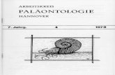 ARBEITSKREIS PALÄONTOLOGIE - ap-h.de · obere Schale einer Exogyra mit dem Positivbild eines Am-moniten, bezeichnet als Xenomorphis growth STENZEL 1969 "~~ Die Auster war auf einem
