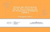 Guía de Servicios de la Secretaría de la Función Pública (SFP) de Servicios SFP_V8... · 4 Guía de Servicios de la Secretaría de la Función Pública (SFP) ínDice 6 7 8 9 10