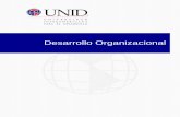 Desarrollo Organizacional - mimateriaenlinea.unid.edu.mx · El alumno identificará los diferentes tipos de estrategia existentes y aquella que está estrechamente relacionada con