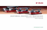 HEATER40, HEATER150, HEATER300 - Schaeffler Group · Foreword The induction heating devices HEATER40, HEATER150 and HEATER300 give rapid, clean operation. Their high efficiency level