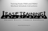 Training Peaks P90X and P90X2 Workout Schedule Instructions Peaks P90X presentation.pdf · lick on the “buy” button of the program schedule you want to download. The price is