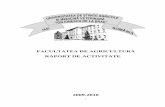 FACULTATEA DE AGRICULTURĂ - uaiasi.ro · pieţei muncii pentru formarea specialiştilor din domeniul dezvoltării rurale, precum şi pentru cercetarea ştiinţifică agricolă şi