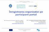 Înregistrarea organizației pe participant portal - h2020.md · pentru întreprinderi şi alte tipuri de organizaţii • copia oricarui document oficial (de exemplu Monitorul Oficial,