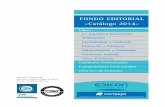 FONDO EDITORIAL Catálogo 2014 - consejo.org.ar · FONDO EDITORIAL Catálogo 2014 Libros: La Argentina Estructural Tributación Contabilidad y Auditoría Economía y Finanzas Administración