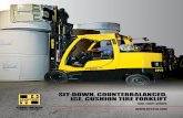 SIT-DOWN, COUNTERBALANCED, ICE, CUSHION TIRE FORKLIFT · Using a truck from the S80-120FT series means low cost of operations, dependability and owning a unit that’s still going