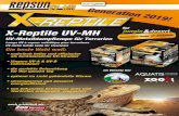for X-Reptile UV-MH · Der Verlust an UV-Strahlung der X-Reptile UV-MH ist sehr gering Eine genügende Helligkeit ist für viele tagaktive Reptilien Vorausset-zung für die artgerechte