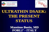 ULTRATHIN DSAEK: THE PRESENT STATUS - iirfo.org present status.pdf · today gold standard for the surgical treatment of endothelial decompensation dsaek
