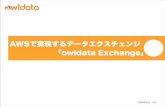 AWSで実現するデータエクスチェンジ 「owldata Exchange」 · アクセス解析データ ディスプレイ 広告データ リスティングデータ 3rd party データ