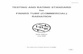 TESTING AND RATING STANDARD for FINNED TUBE …ahrinet.org/App_Content/.../STANDARDS/Testing_and_Rating_Standard-CFTR.pdf · 2.1.1 General. In order to cover the costs of administration