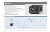 MX2 - assets.omron.eu · selection, auto-tuning, motor stabilization control, reverse runni ng protection, simple position control, simple torque control , torque limiting, automatic