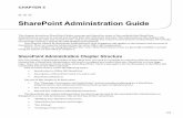 SharePoint Administration Chapter Structure - Springer · SharePoint Administration Guide This chapter introduces SharePoint Online concepts and describes many of the methods that