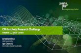 CFA Institute Research Challenge - landisgyr.com · statements are based on current expectations, estimates and projections about the factors that may affect our future performance,