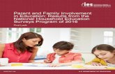 Parent and Family Involvement in Education: Results from ... Parent and Family Involvement in Education: