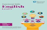 Functional Skills English - qualifications.pearson.com · Functional Skills Level English at Level 2 Speaking, Listening and Communicating assessments: instructions and guidance for