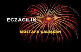 ECZACILIK - Mustafa Çalışkan · ECZACILIK TARİHİ • Eczacılık sanatının da uygar insanlığın beşiği olan yakın doğu(Mezapotamya,Anadolu ve Mısır) da doğduğu kabul