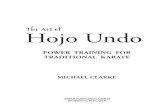 The Art of Hojo Undo - YMAA · ryu karate founder Chojun Miyagi, ... The Art of Hojo Undo: Power Training in Traditional Karate is destined to become an instant success and I am pleased