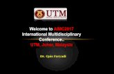 Welcome to AIMC2017 International Multidisciplinary ... Johor.pdf1) Research Title 2) Problem Statement 3) Objectives 4) Research Questions 5) Rational 6) Literature Review 7) Methodology