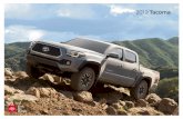 MY19 Tacoma eBrochure - cdn.dealereprocess.org · Page 2 Wherever. Whenever. With the 2019 Toyota Tacoma, there’s no such thing as an average weekend. Backed by Toyota’s legendary