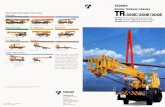 hydro-crane.comhydro-crane.com/tadano-tr/TR-300E.pdf · ERGONOMIC CAB CONTROLS FOR SAFE AND EFFORTLESS OPERATION The cab of the Tadano rough terrain cranes has been carefully designed