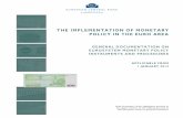 THE IMPLEMENTATION OF MONETARY POLICY IN THE EURO … · THE IMPLEMENTATION OF MONETARY POLICY IN THE EURO AREA Only European Union legislation printed in the paper edition of the