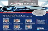22. Internationaler Kongress Automobil-Elektronik in ... · Terminankündigung 22. Internationaler Kongress Automobil-Elektronik in Ludwigsburg 19. und 20. Juni 2018, Forum am Schlosspark,