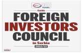 years guide Foreign investors CounCil - fic.org.rs Guide 2012-2013.pdf · DiMitrijE Boarov 18 efficiency issUes GaBor BEkEFi, FiC vice President, Patron of the FiC Legal Committee,