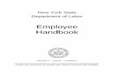 Employee Handbook - New York rtment of Labor New York State Department of Labor Employee Handbook PROTECT