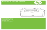 HP 9250C Digital Sender - Laptop Computers, Desktops ...h10032. · To install the HP 9250C Digital Sender, the computer system must have the following features: Fast Ethernet 100Base-TX