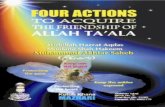 Bukhari Shareef Waliullah - ka.org.za Actions.pdf · Bazlul Majhood, the commentary of the commentary of Sunan Abu Dawood, Allama Khaleel Ahmad Saharanpuri ( ) writes that “Izaar”