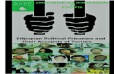 Ethiopian political prisoners and their accounts of torture · 2 Ethiopian political prisoners and their accounts of torture Published February 2018 Association for Human Rights in