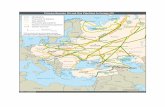 Primary Russian Oil and Gas Pipelines to Europe (U) · Oil pipeline Proposed oil pipeline Gas pipeline Proposed gas pipeline Russian-dominated pipelinea Tanker terminal 772861AI (R01119)