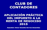 CLUB DE CONTADORES - s3.amazonaws.comOBLIGADOS+A+PRESENTAR+DDJJ+… · del impuesto, así como el ITAN efectivamente pagado que no ha sido aplicado contra los pagos a cuenta del IR.