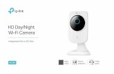 HD Day/Night Wi-Fi Camera - static.tp-link.comUN)2.0_Datasheet.pdf · TP-Link HD Day/Night Wi-Fi Camera NC260 *Support up to 128GB, Micro SD card not included · Instant Alert With