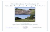 Repetitive Loss Area Analysis #7 City of La Porte, Texas ...floodhelp.uno.edu/uploads/LaPorte Analysis_FINAL.pdf · Repetitive Loss Area Analysis #7 City of La Porte, Texas • Brookglen