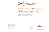 Key Messages November 2017 - Alexi Project · Evaluation of the Alexi Project ‘Hub and Spoke’ programme of CSE service development Key Messages November 2017 Julie Harris and