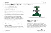 Product Bulletin HP Valve January 2019 Fisher HP Series ... · HP Valve D101635X012 Product Bulletin 51.2:HP January 2019 6 Table 1. Available Constructions DESIGN VALVE SIZE, NPS
