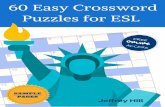 60 EASY CROSSWORD PUZZLES FOR ESL - The English Blog · 60 EASY CROSSWORD PUZZLES FOR ESL Introduction Crossword puzzles have been around since the beginning of the twentieth century
