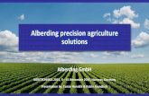 Alberding precision agriculture solutions - agritechnica.com · Alberding precision agriculture solutions. Presentation by: Tamás Horváth & Katrin Arendholz. Agenda About us –