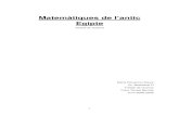 Matemàtiques de l’antic Egipte - Joaquim Perramonjoaquim- Matematiques Egipte 2009.pdf · PDF filel’arquitectura a l'antic Egipte. El desenvolupament de les matemàtiques es