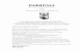 PARRÉSIA - philokallia.com · Radmila Radić, Patrijarh Pavle: biografija (Marija Šupicová ) 388 ANOTACE Athos – výběr publikací z let 2000–2010 (Řecko, Srbsko, Rusko)