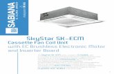 11-Back COVER SKE - sabiana.it · The SkyStar SK-ECM series, available in 5 models, uses an innovative brushless synchronous permanent magnet electronic motor controlled by an inverter