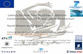 Latency for Real-Time Machine-to-Machine Communication in ...nikaeinn/files/papers/EW2011_nn_latency_lte_slides.pdf · Latency for Real-Time Machine-to-Machine Communication in LTE-Based