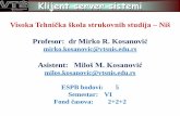 Profesor: dr Mirko R. Kosanović - vtsnis.edu.rsvtsnis.edu.rs/wp-content/plugins/vts-predmeti/uploads/1519896120KS... · Računarski sistemi, koji su napravljeni u specifičnoj tehnologiji,