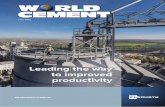 Leading the way to improved productivity · grinding. While new plants mainly focus on highly energy-efﬁ cient systems, using roller comminution systems like vertical roller mills