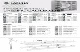 INSTRUCTIUNI DE ASAMBLARE DRESSING GALILEO275 · surub cap plat - 4.2 x 16 mm x9 12 surub - 3.5 x 40 mm s7 8 surub - 3.5 x 30 mm s5 2 surub - 3.5 x 16 mm s3 49 suport intermediar